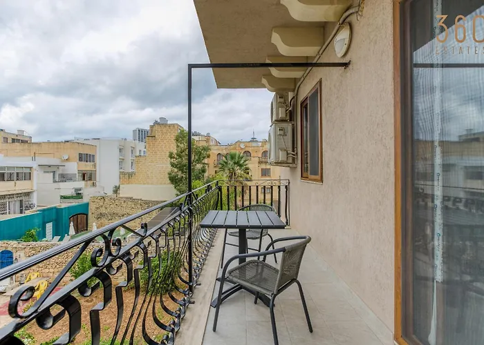 Stylish 2br With Private Balconies By 360 Estates * Saint Julian's