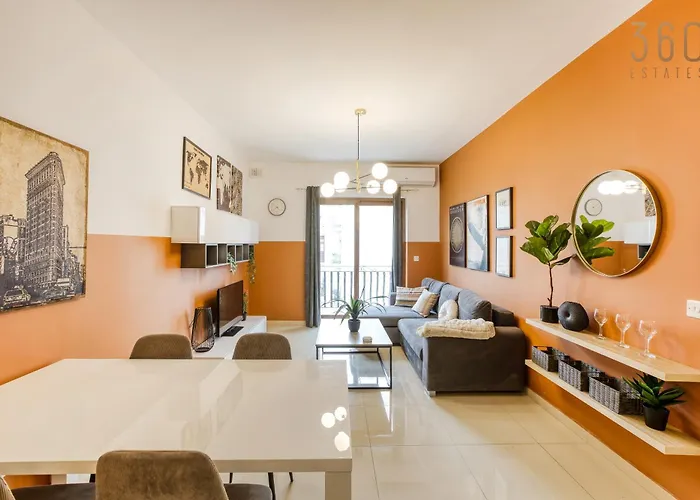 Stylish 2br With Private Balconies By 360 Estates * Saint Julian's