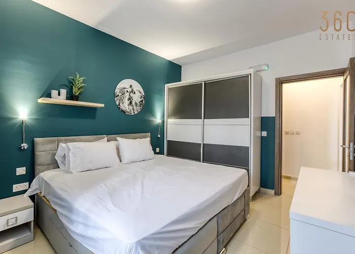 아파트 Stylish 2br With Private Balconies By 360 Estates Saint Julian's