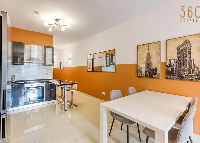 Stylish 2br With Private Balconies By 360 Estates アパート Saint Julian's