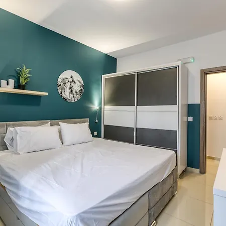 Apartman Stylish 2br With Private Balconies By 360 Estates San Ġiljan